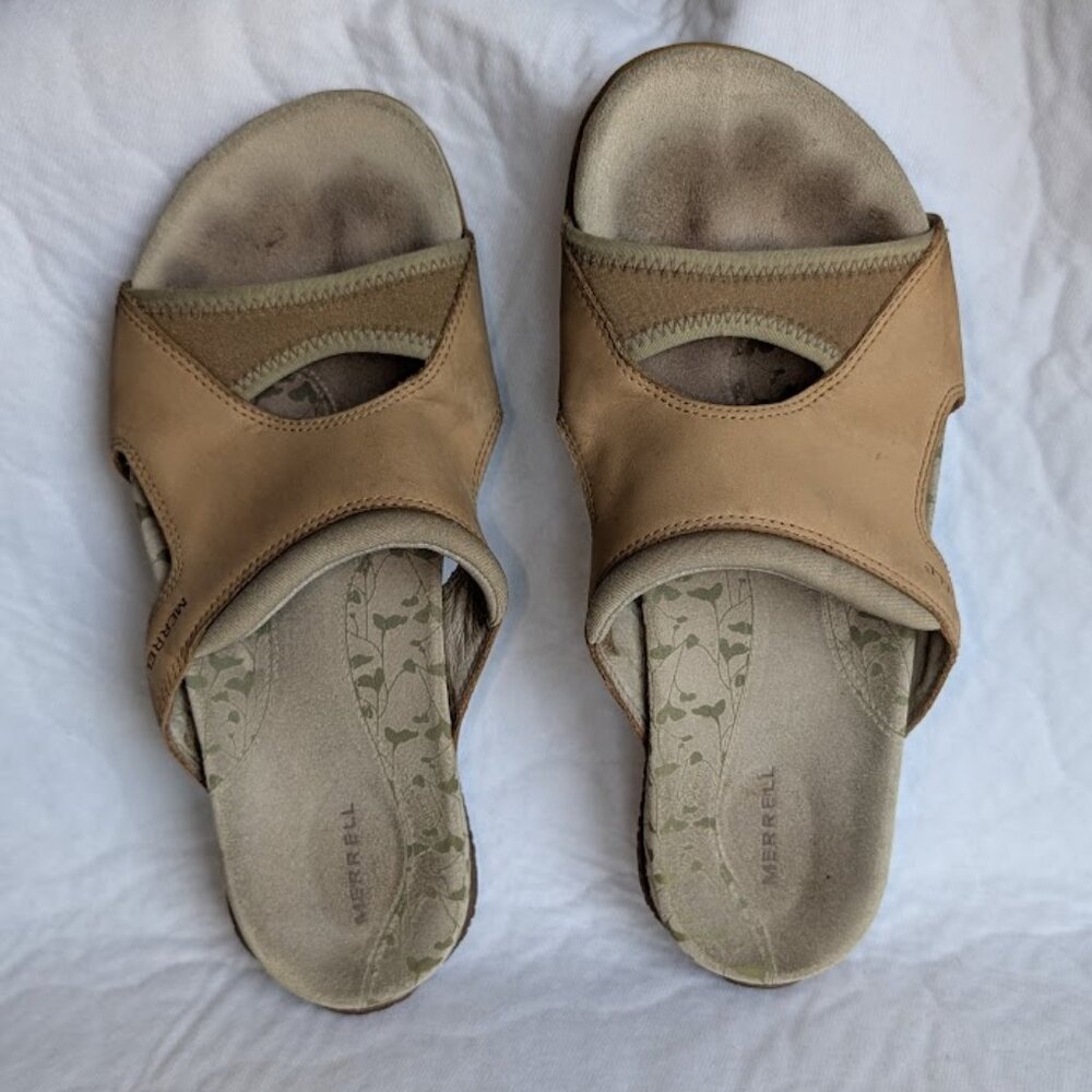 Merrell Pesaro Tan Performance Sandal  Size 8 Tan color